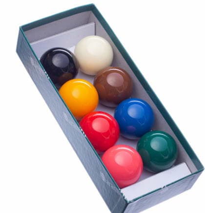 Jogo de Bolas de Sinuca Aramith Profissional Belga   54mm (8 Bolas) - Imagem 1