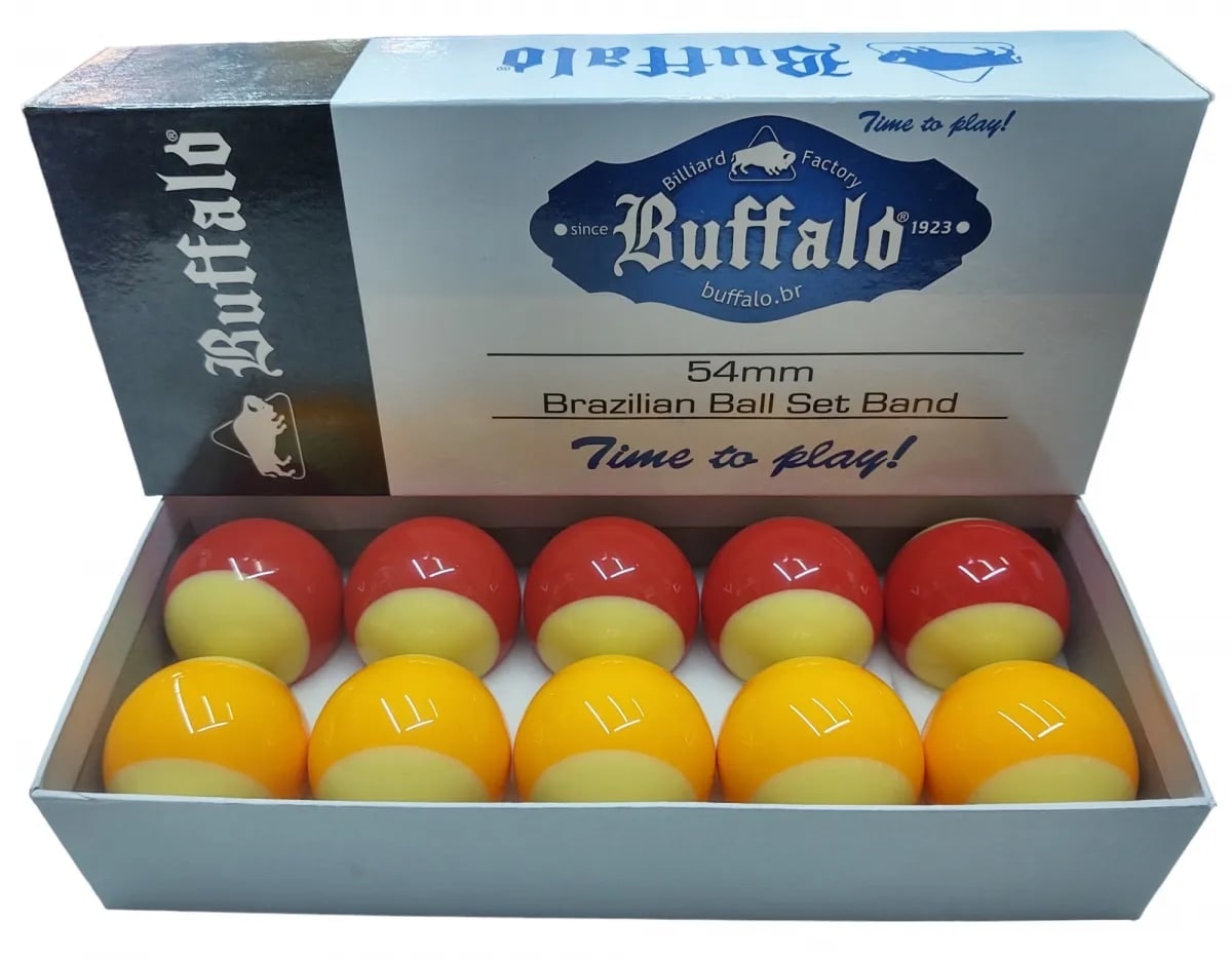 Jogo de Bolas Buffalo Mata-Mata 54mm