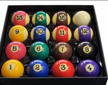 Jogo Unibol 54mm Faixadas 16 Bolas